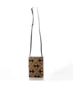 UNBILLION perche クバ布×姫路レザーミニショルダー