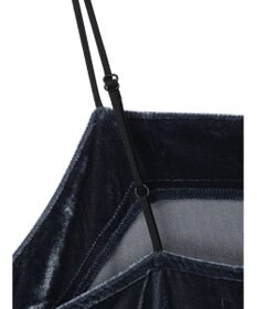 Green Parks armonia．ベロアキャミワンピース