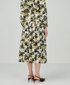 GRACE CONTINENTAL バッグモチーフプリーツスカート