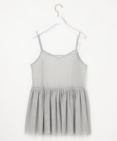 ANY SIS 【洗える】チュールレイヤード インナー