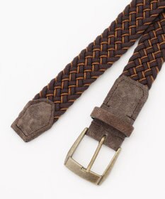 JOSEPH ABBOUD 【イタリア素材・ストレッチ・日本製】ウールビスコースストレッチ ベルト