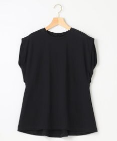 組曲 S 【洗える】バックパールフレアカットソー