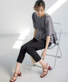 組曲 S ご好評につき追加生産【WEB限定】ジョーゼットジャージーティアード ブラウス