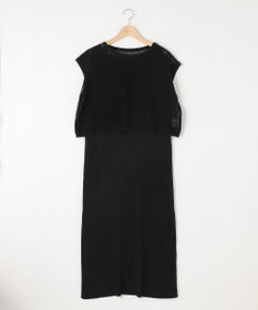 SHARE PARK LADIES 【セットアイテム】レーヨンナイロンニットワンピース