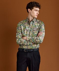 JOSEPH ABBOUD 【キングサイズ・リバティー柄】プリントシャツ