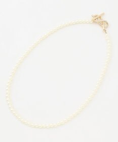 組曲 メタルモチーフパールネックレス