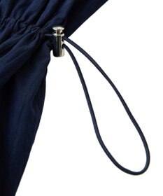 Green Parks ラメリブペプラムドッキングワンピース