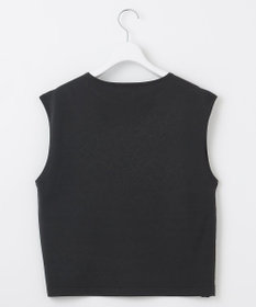 自由区 【洗える】クレープストレッチレースコンビ ニット