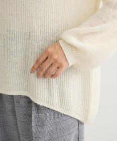 Green Parks シアーゆったりニットプルオーバー