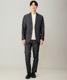 UNFILO MENS 【ストレッチ】イージーケアクリアデニム 機能美パンツ スリム