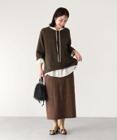 Green Parks シアーゆったりニットプルオーバー