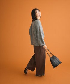 Green Parks シアーゆったりニットプルオーバー