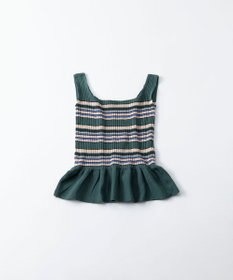 TRICOTE ボーダーニット タンクトップ