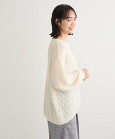 Green Parks シアーゆったりニットプルオーバー