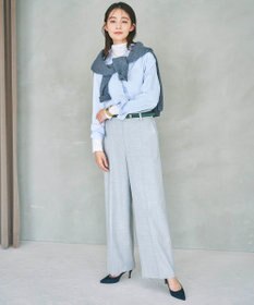 23区 【洗える】ウールカシミヤブレンド チュニック ニット