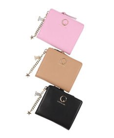 LANVIN en Bleu ルナ Lファスナー二つ折り財布