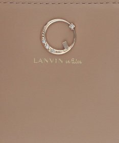 LANVIN en Bleu ルナ Lファスナー二つ折り財布