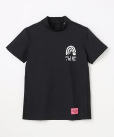 PW CIRCULUS 【WOMEN】メッシュコンビ モックネックT ゴルフウェア レディース
