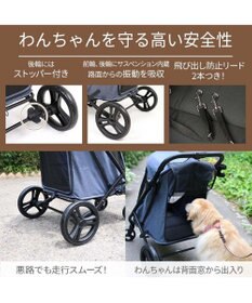 PET PARADISE smooca  ラージ ペットカート 強化メッシュ 《デニム調》