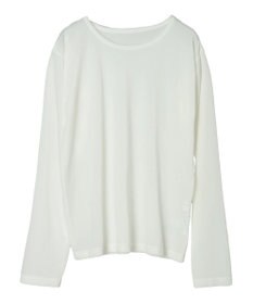 Green Parks クルーネックシアーベロアプルオーバー