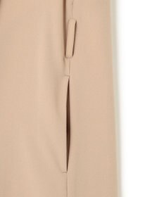 BEIGE， FLEUR / ラップデザインロングジレ