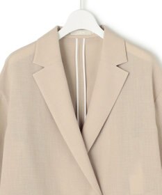 ICB ドライアセテートスラブ 8分袖ジャケット