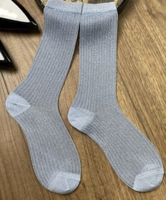 WEGO ラメシアーリブソックス