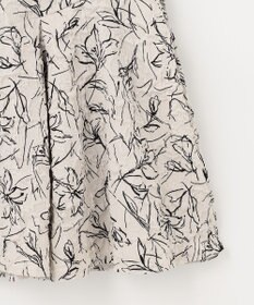 ANY SIS 【洗える】フラワーフクレジャカード スカート