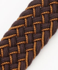 JOSEPH ABBOUD 【イタリア素材・ストレッチ・日本製】ウールビスコースストレッチ ベルト