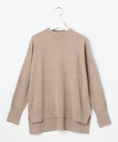 自由区 S 【SHIHOさん着用】ウールハイゲージモックネック ニット