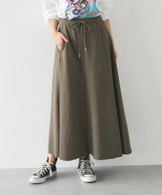 CRAFT STANDARD BOUTIQUE 【ＷＥＢ限定】裏毛カットオフフレアスカート