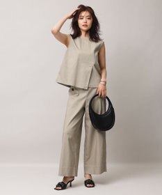 UNFILO 【セットアップ着用可】UNFILO DENIM light マリンパンツ ベージュ