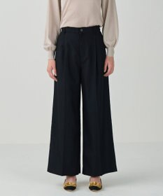 GRACE CONTINENTAL ウールワイドパンツ