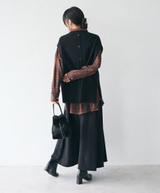 CRAFT STANDARD BOUTIQUE 【ＷＥＢ限定】裏毛カットオフフレアスカート