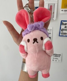 WEGO 洗顔あにまるぬいぐるみキーホルダー