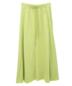 CRAFT STANDARD BOUTIQUE 【ＷＥＢ限定】裏毛カットオフフレアスカート