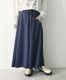 CRAFT STANDARD BOUTIQUE 【ＷＥＢ限定】裏毛カットオフフレアスカート