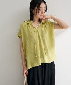 Green Parks 衿フリルブラウス