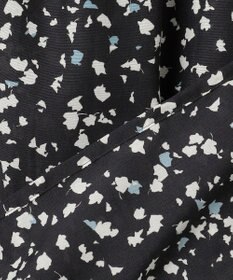 J.PRESS LADIES 【洗える】スパンローンフラワープリント クルーネック ブラウス