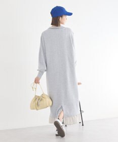 earth music&ecology レイヤーヘムワンピース