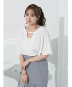 earth music&ecology ２ＷＡＹショルダースリットブラウス