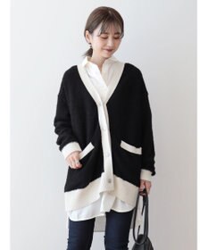 AMERICAN HOLIC モノトーンＶネックニットカーディガン