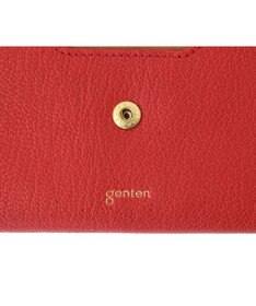genten 【新色】フレスコ フラップ長財布