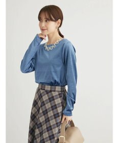 Green Parks ・ＥＬＥＮＣＡＲＥ　ＤＵＥ　ベロアクルーロングＴＥＥ