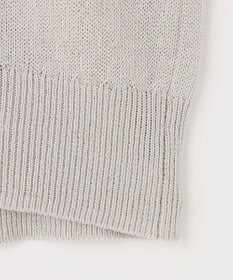 自由区 【洗える・XSサイズあり】ペーパーコットンアセテート  ニット