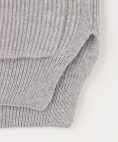 自由区 L 【洗える】ウールカシミヤブレンド Vネックカーディガン