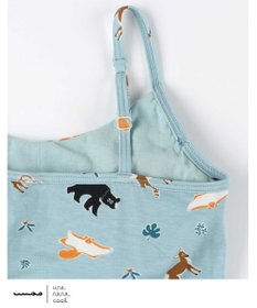 une nana cool MADE WITH 京都市動物園 カップ付きキャミソール