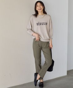 ANY インターシャロゴニットプルオーバー