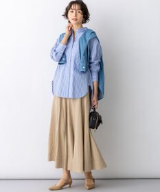 23区 【先行予約】CANCLINI シャーティング ルーズフィットシャツ