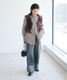 CRAFT STANDARD BOUTIQUE ベロアレース付きベスト